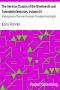 [Gutenberg 11123] • The German Classics of the Nineteenth and Twentieth Centuries, Volume 01 / Masterpieces of German Literature Translated into English.